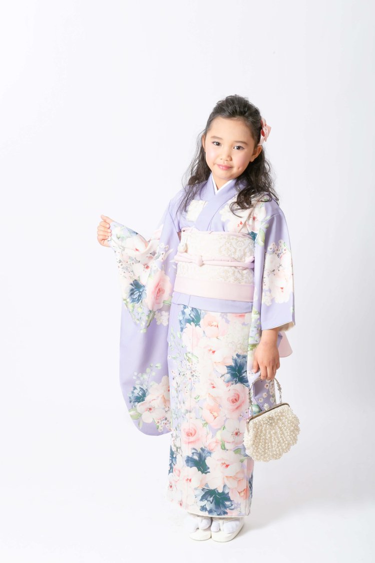 洋花着物レンタル　７歳